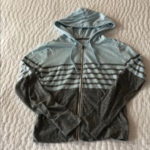 Aeropostale jersey zip-up hoody
